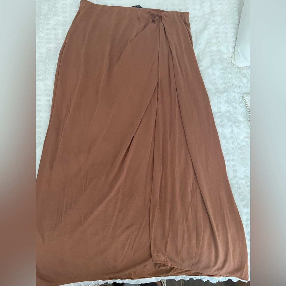 Rag & Bone Christy Drape Midi Skirt NWT